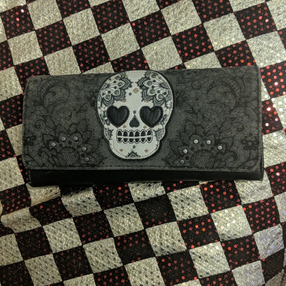 Loungefly Handbags - RARE loungefly wallet black